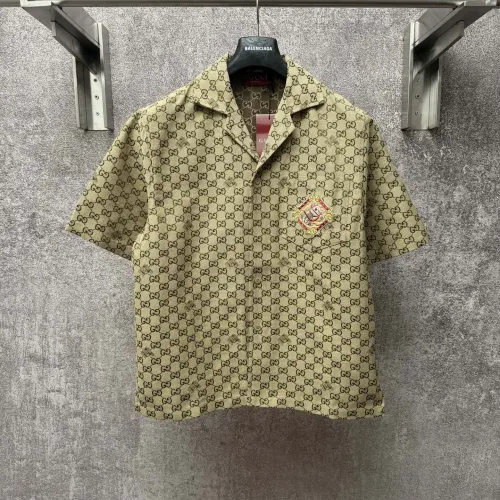 Gucci Shirts Short Sleeved For Unisex #1430677 $76.00 USD, Wholesale Replica Gucci Shirts
