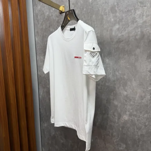 Replica Prada T-Shirts Short Sleeved For Men #1430710 $88.00 USD for Wholesale