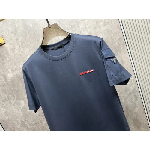Replica Prada T-Shirts Short Sleeved For Men #1430711 $88.00 USD for Wholesale