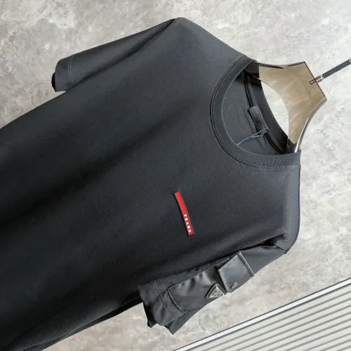Replica Prada T-Shirts Short Sleeved For Men #1430712 $88.00 USD for Wholesale