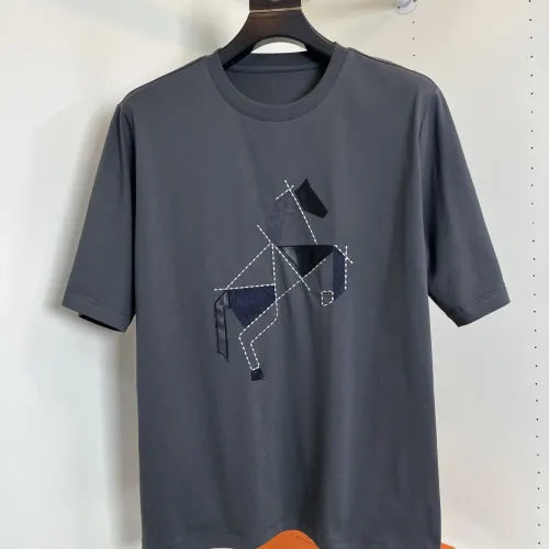 Hermes T-Shirts Short Sleeved For Men #1430717 $72.00 USD, Wholesale Replica Hermes T-Shirts