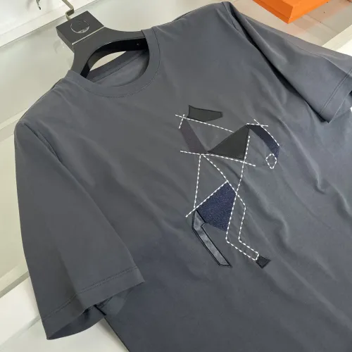 Replica Hermes T-Shirts Short Sleeved For Men #1430717 $72.00 USD for Wholesale