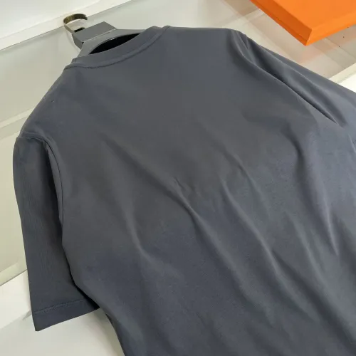 Replica Hermes T-Shirts Short Sleeved For Men #1430717 $72.00 USD for Wholesale