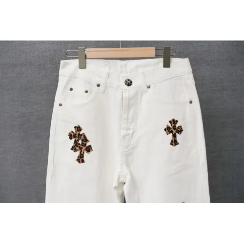 Replica Chrome Hearts Jeans For Men #1430752 $48.00 USD for Wholesale