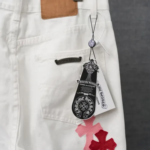 Replica Chrome Hearts Jeans For Men #1430753 $48.00 USD for Wholesale