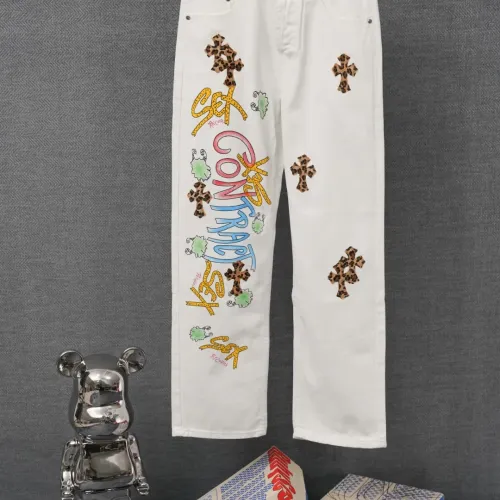 Chrome Hearts Jeans For Men #1430762 $48.00 USD, Wholesale Replica Chrome Hearts Jeans