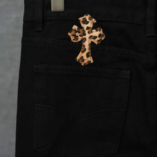 Replica Chrome Hearts Jeans For Men #1430763 $48.00 USD for Wholesale