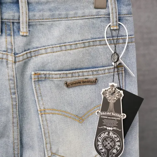 Replica Chrome Hearts Jeans For Men #1430766 $52.00 USD for Wholesale