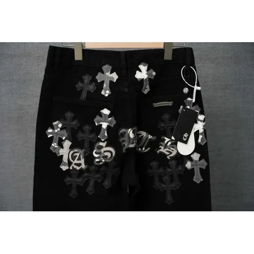 Replica Chrome Hearts Jeans For Men #1430770 $52.00 USD for Wholesale