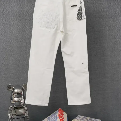 Replica Chrome Hearts Jeans For Men #1430771 $52.00 USD for Wholesale