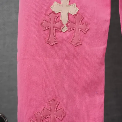 Replica Chrome Hearts Jeans For Men #1430783 $52.00 USD for Wholesale