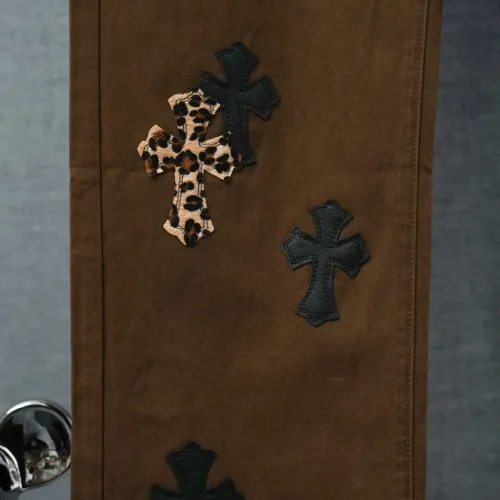 Replica Chrome Hearts Jeans For Men #1430784 $52.00 USD for Wholesale