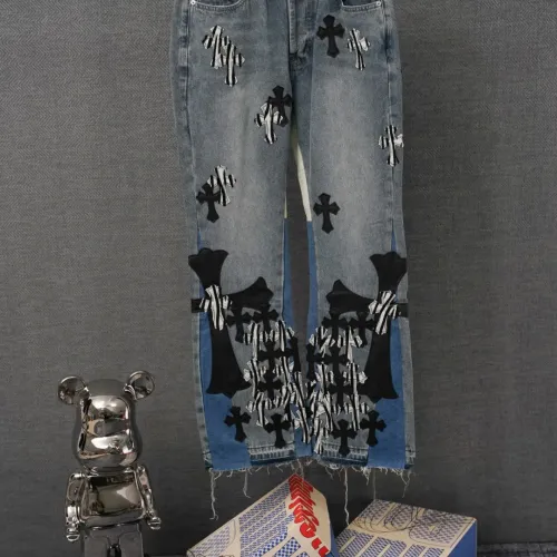 Chrome Hearts Jeans For Men #1430795 $56.00 USD, Wholesale Replica Chrome Hearts Jeans