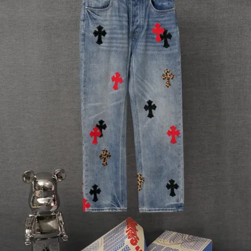 Chrome Hearts Jeans For Men #1430804 $60.00 USD, Wholesale Replica Chrome Hearts Jeans