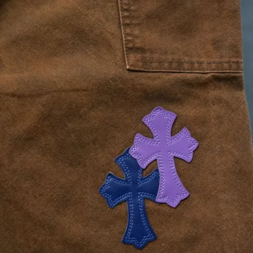 Replica Chrome Hearts Jeans For Men #1430811 $60.00 USD for Wholesale