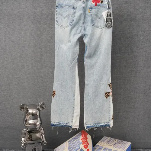 Replica Chrome Hearts Jeans For Men #1430817 $56.00 USD for Wholesale
