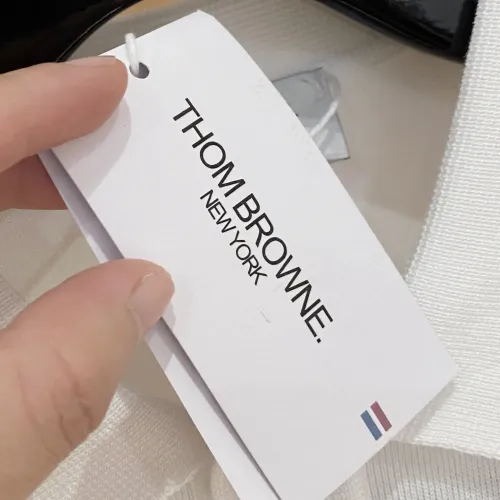 Replica Thom Browne TB T-Shirts Short Sleeved For Men #1430848 $56.00 USD for Wholesale