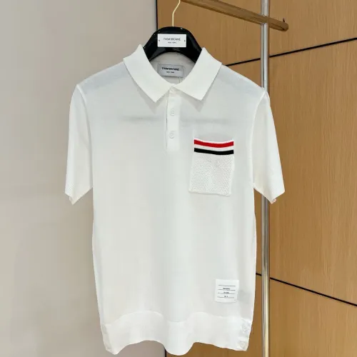 Thom Browne TB T-Shirts Short Sleeved For Men #1430855 $56.00 USD, Wholesale Replica Thom Browne TB T-Shirts