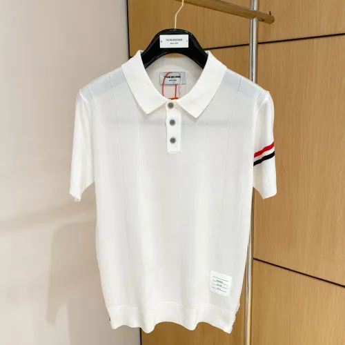Thom Browne TB T-Shirts Short Sleeved For Men #1430857 $56.00 USD, Wholesale Replica Thom Browne TB T-Shirts