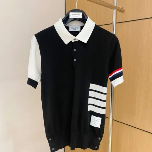 Thom Browne TB T-Shirts Short Sleeved For Men #1430868 $56.00 USD, Wholesale Replica Thom Browne TB T-Shirts