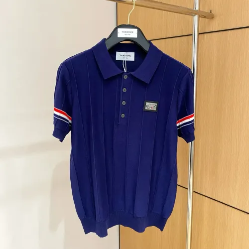 Thom Browne TB T-Shirts Short Sleeved For Men #1430870 $56.00 USD, Wholesale Replica Thom Browne TB T-Shirts
