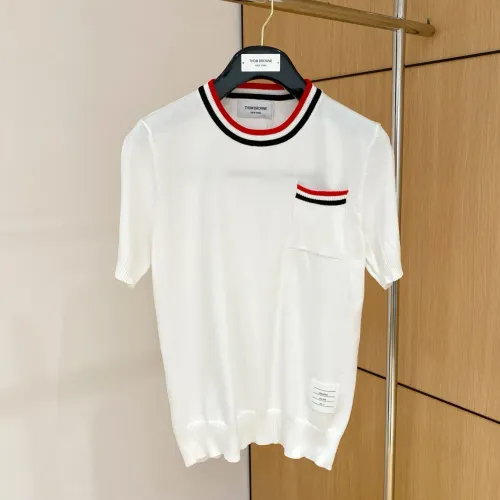 Thom Browne TB T-Shirts Short Sleeved For Men #1430880 $52.00 USD, Wholesale Replica Thom Browne TB T-Shirts