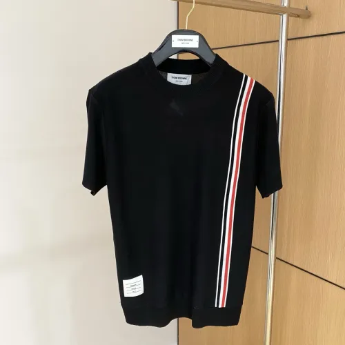 Thom Browne TB T-Shirts Short Sleeved For Men #1430884 $52.00 USD, Wholesale Replica Thom Browne TB T-Shirts