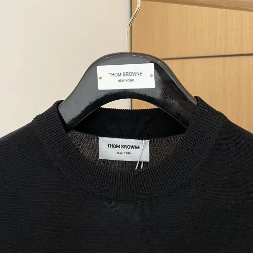 Replica Thom Browne TB T-Shirts Short Sleeved For Men #1430884 $52.00 USD for Wholesale