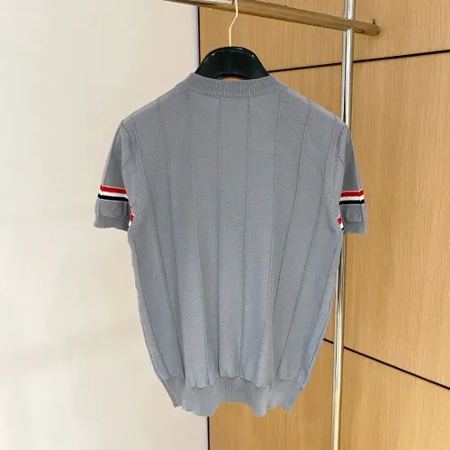 Replica Thom Browne TB T-Shirts Short Sleeved For Men #1430887 $52.00 USD for Wholesale
