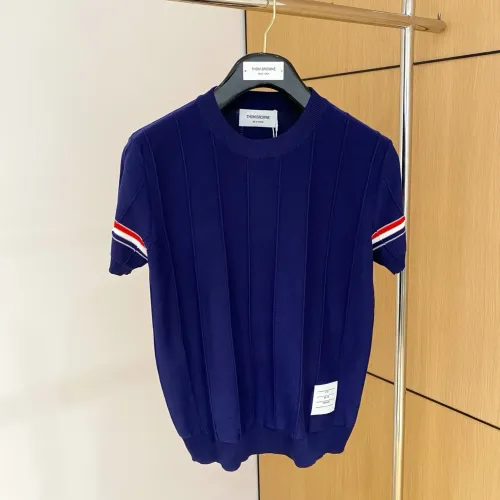 Thom Browne TB T-Shirts Short Sleeved For Men #1430888 $52.00 USD, Wholesale Replica Thom Browne TB T-Shirts