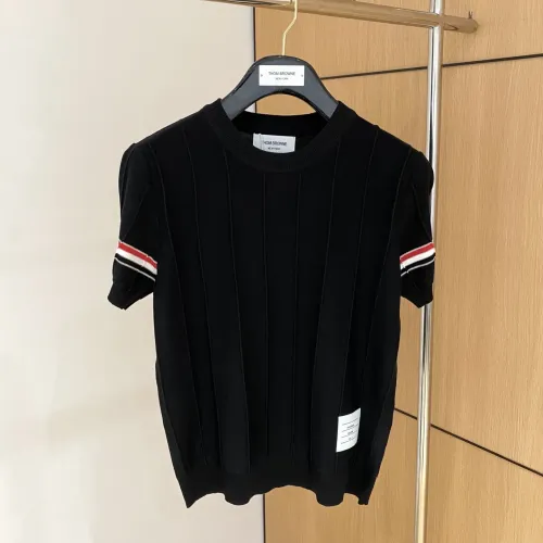 Thom Browne TB T-Shirts Short Sleeved For Men #1430889 $52.00 USD, Wholesale Replica Thom Browne TB T-Shirts