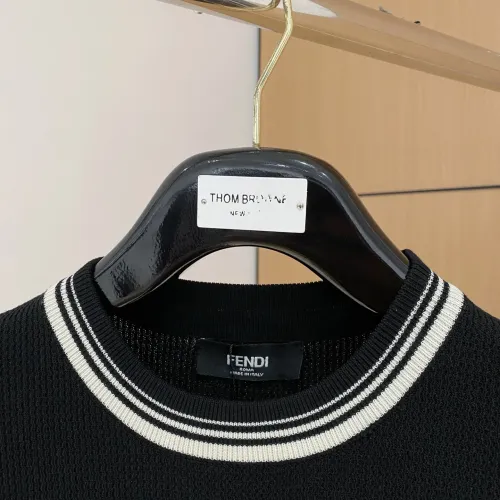 Replica Fendi T-Shirts Short Sleeved For Men #1430905 $52.00 USD for Wholesale