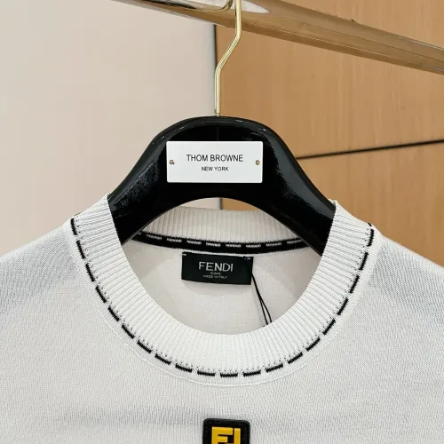Replica Fendi T-Shirts Short Sleeved For Men #1430909 $52.00 USD for Wholesale
