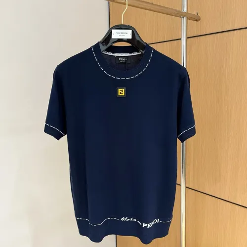 Fendi T-Shirts Short Sleeved For Men #1430910 $52.00 USD, Wholesale Replica Fendi T-Shirts