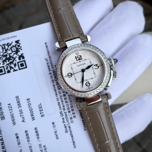 Cartier AAA Quality Watches For Women #1430933 $125.00 USD, Wholesale Replica Cartier AAA Quality Watches