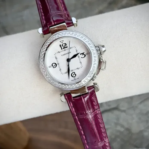 Cartier AAA Quality Watches For Women #1430945 $125.00 USD, Wholesale Replica Cartier AAA Quality Watches