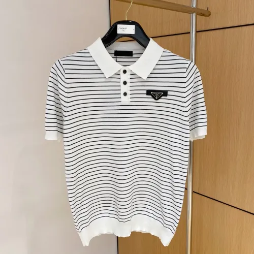 Prada T-Shirts Short Sleeved For Men #1430946 $56.00 USD, Wholesale Replica Prada T-Shirts