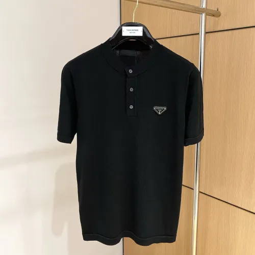 Prada T-Shirts Short Sleeved For Men #1430963 $56.00 USD, Wholesale Replica Prada T-Shirts