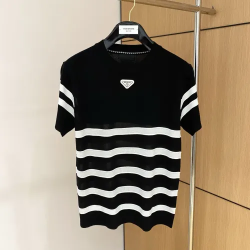 Prada T-Shirts Short Sleeved For Men #1430966 $52.00 USD, Wholesale Replica Prada T-Shirts