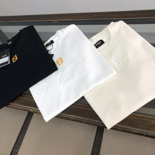 Replica Fendi T-Shirts Short Sleeved For Unisex #1431138 $34.00 USD for Wholesale