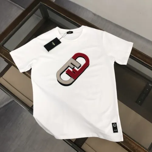 Fendi T-Shirts Short Sleeved For Unisex #1431139 $34.00 USD, Wholesale Replica Fendi T-Shirts