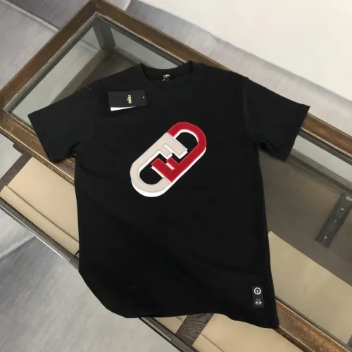 Fendi T-Shirts Short Sleeved For Unisex #1431141 $34.00 USD, Wholesale Replica Fendi T-Shirts