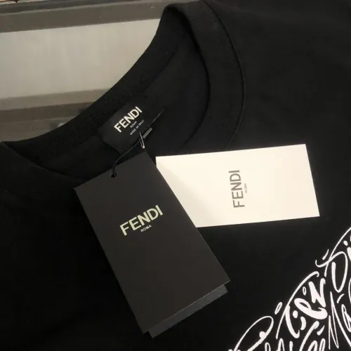 Replica Fendi T-Shirts Short Sleeved For Unisex #1431143 $34.00 USD for Wholesale