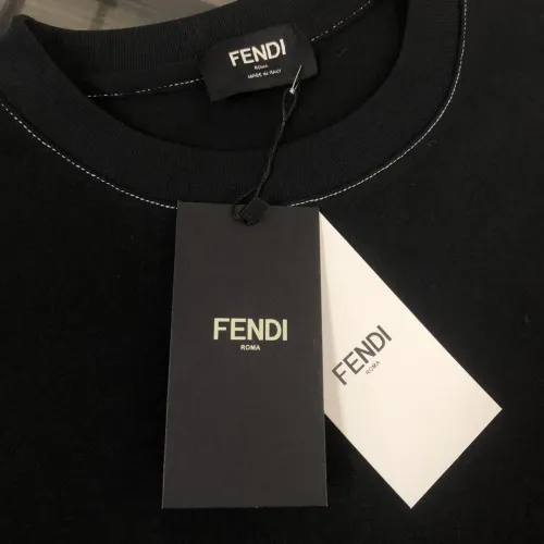 Replica Fendi T-Shirts Short Sleeved For Unisex #1431151 $34.00 USD for Wholesale