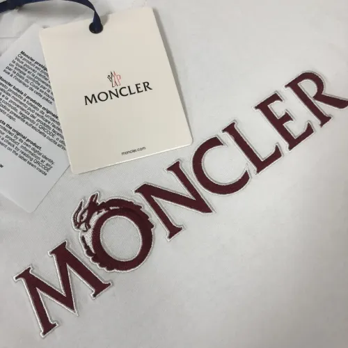 Replica Moncler T-Shirts Short Sleeved For Unisex #1431197 $34.00 USD for Wholesale