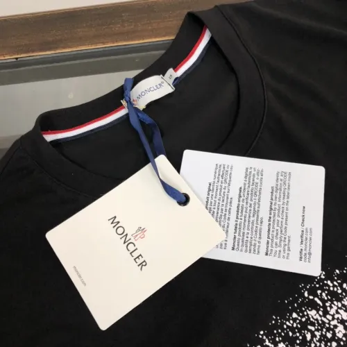 Replica Moncler T-Shirts Short Sleeved For Unisex #1431210 $34.00 USD for Wholesale
