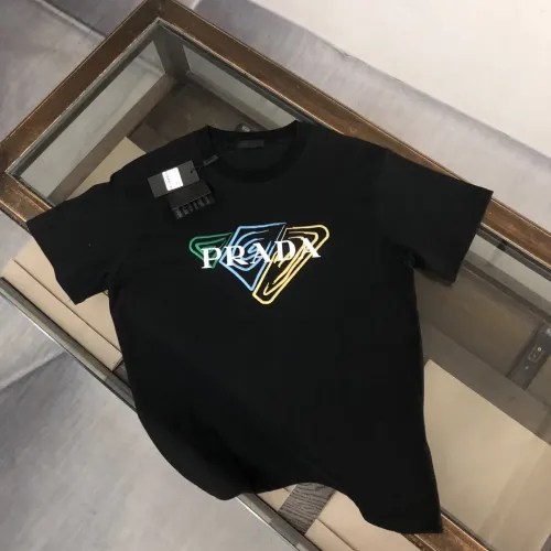 Prada T-Shirts Short Sleeved For Unisex #1431215 $34.00 USD, Wholesale Replica Prada T-Shirts