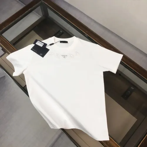 Prada T-Shirts Short Sleeved For Unisex #1431216 $34.00 USD, Wholesale Replica Prada T-Shirts