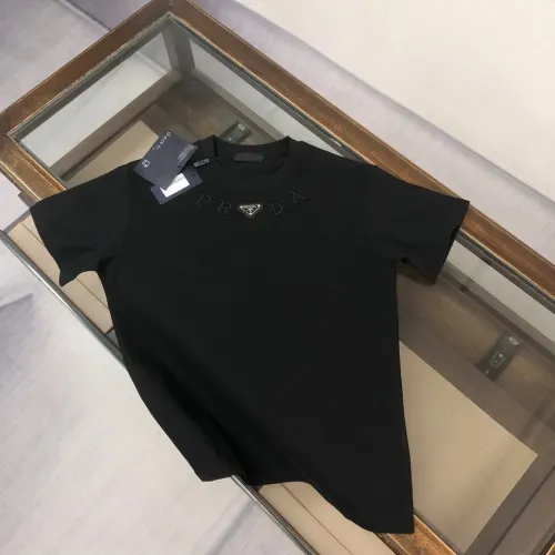 Prada T-Shirts Short Sleeved For Unisex #1431218 $34.00 USD, Wholesale Replica Prada T-Shirts