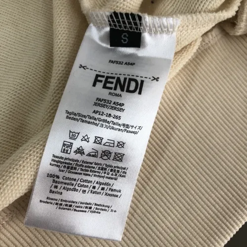 Replica Fendi Hoodies Long Sleeved For Unisex #1431223 $42.00 USD for Wholesale
